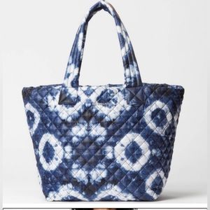 Like New Mz Wallace Metro Medium Tote in Indigo Tie Dye